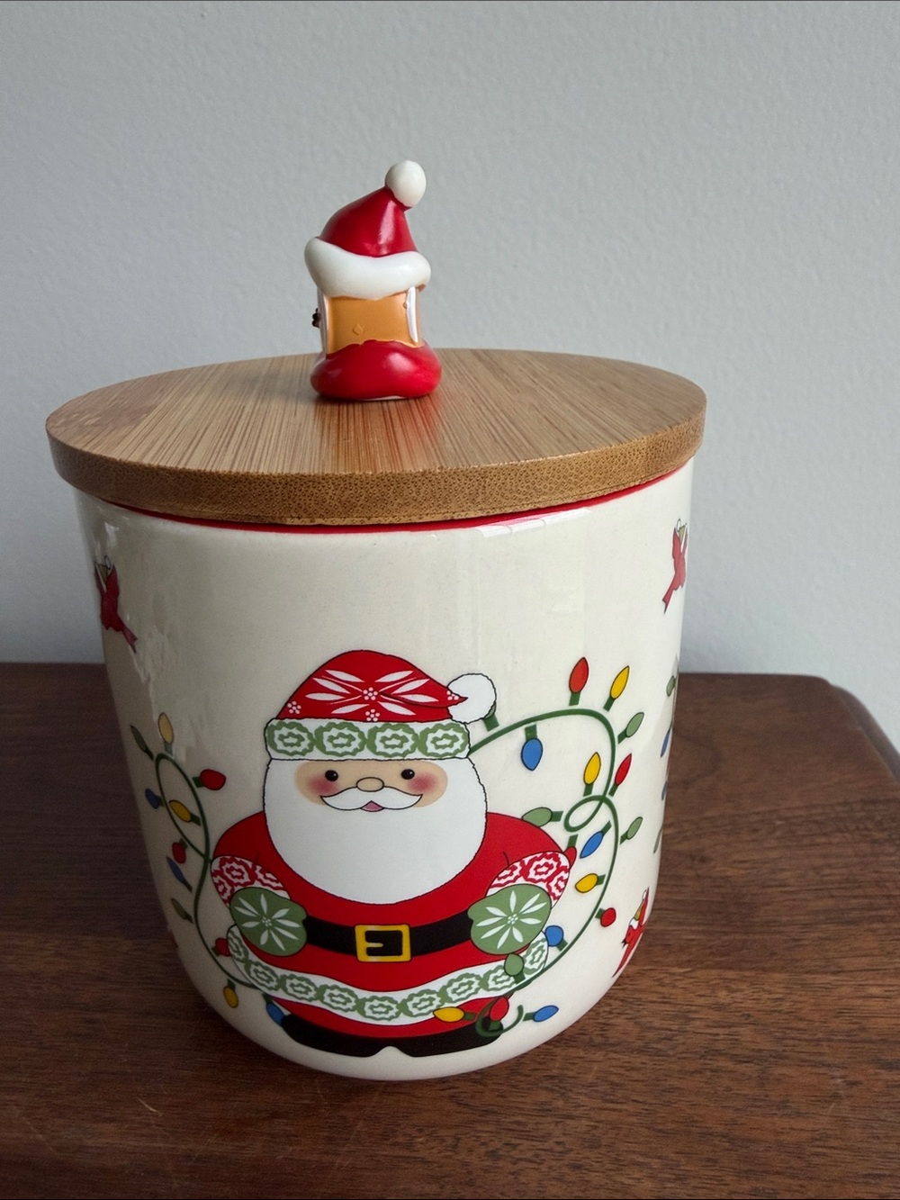 Temp-tations by Tara Christmas Gingerbread Elf 18 Oz Mug Lid Spoon Set - Picture 2 of 7